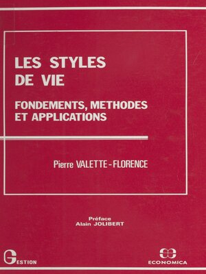 cover image of Les styles de vie